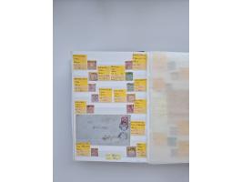 BADEN BIS WÜRTTEMBERG, Stempelsammlung auf einigen tausend Marken und Briefstücken und ein paar Dutzend Belegen, dabei auch N