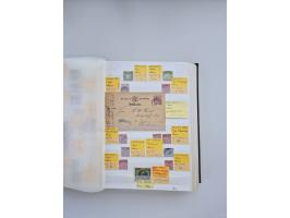 BADEN BIS WÜRTTEMBERG, Stempelsammlung auf einigen tausend Marken und Briefstücken und ein paar Dutzend Belegen, dabei auch N