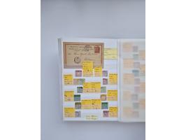 BADEN BIS WÜRTTEMBERG, Stempelsammlung auf einigen tausend Marken und Briefstücken und ein paar Dutzend Belegen, dabei auch N