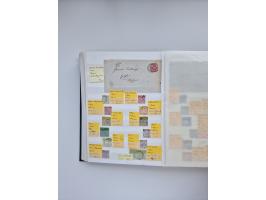 BADEN BIS WÜRTTEMBERG, Stempelsammlung auf einigen tausend Marken und Briefstücken und ein paar Dutzend Belegen, dabei auch N