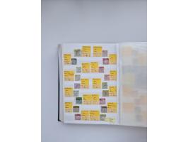 BADEN BIS WÜRTTEMBERG, Stempelsammlung auf einigen tausend Marken und Briefstücken und ein paar Dutzend Belegen, dabei auch N