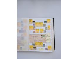 BADEN BIS WÜRTTEMBERG, Stempelsammlung auf einigen tausend Marken und Briefstücken und ein paar Dutzend Belegen, dabei auch N