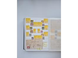 BADEN BIS WÜRTTEMBERG, Stempelsammlung auf einigen tausend Marken und Briefstücken und ein paar Dutzend Belegen, dabei auch N