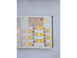 BADEN BIS WÜRTTEMBERG, Stempelsammlung auf einigen tausend Marken und Briefstücken und ein paar Dutzend Belegen, dabei auch N