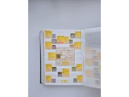 BADEN BIS WÜRTTEMBERG, Stempelsammlung auf einigen tausend Marken und Briefstücken und ein paar Dutzend Belegen, dabei auch N