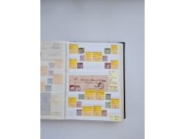 BADEN BIS WÜRTTEMBERG, Stempelsammlung auf einigen tausend Marken und Briefstücken und ein paar Dutzend Belegen, dabei auch N