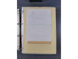 1875/89, gestempelte Spezialsammlung “Pfennig/-e” mit etwas über 130 Briefen und Karten, ab Brustschilde in Pfennigwährung ve