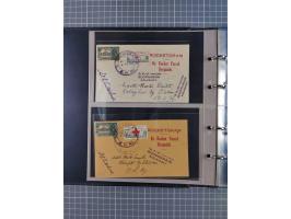 Indien: 1935/38, kleine Sammlung mit 13 Briefen und Karten mit u.a. Hopferwieser Nr. SS-02, SS-19 bis 22 und S-53 sowie SS-34