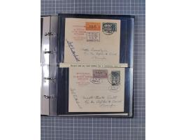 Indien: 1935/38, kleine Sammlung mit 13 Briefen und Karten mit u.a. Hopferwieser Nr. SS-02, SS-19 bis 22 und S-53 sowie SS-34