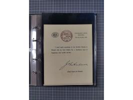 Indien: 1935/38, kleine Sammlung mit 13 Briefen und Karten mit u.a. Hopferwieser Nr. SS-02, SS-19 bis 22 und S-53 sowie SS-34