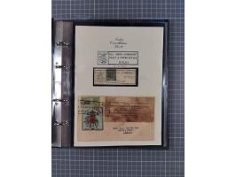 Indien: 1935/38, kleine Sammlung mit 13 Briefen und Karten mit u.a. Hopferwieser Nr. SS-02, SS-19 bis 22 und S-53 sowie SS-34