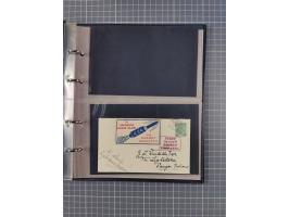 Indien: 1935/38, kleine Sammlung mit 13 Briefen und Karten mit u.a. Hopferwieser Nr. SS-02, SS-19 bis 22 und S-53 sowie SS-34