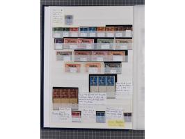 1920/23, postfrische, ungebrauchte und gestempelte Partie im Steckbuch, einige hundert Werte