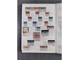 1920/23, postfrische, ungebrauchte und gestempelte Partie im Steckbuch, einige hundert Werte