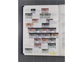 1920/23, postfrische, ungebrauchte und gestempelte Partie im Steckbuch, einige hundert Werte