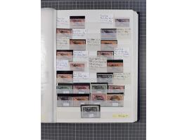 1920/23, postfrische, ungebrauchte und gestempelte Partie im Steckbuch, einige hundert Werte