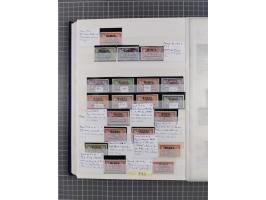 1920/23, postfrische, ungebrauchte und gestempelte Partie im Steckbuch, einige hundert Werte