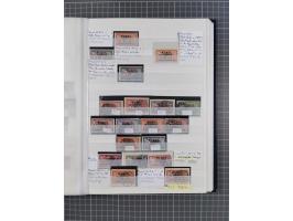 1920/23, postfrische, ungebrauchte und gestempelte Partie im Steckbuch, einige hundert Werte