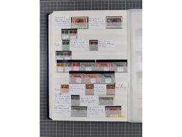 1920/23, postfrische, ungebrauchte und gestempelte Partie im Steckbuch, einige hundert Werte