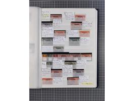 1920/23, postfrische, ungebrauchte und gestempelte Partie im Steckbuch, einige hundert Werte