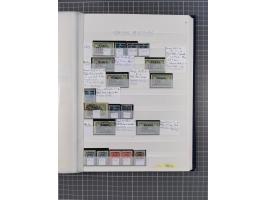 1920/23, postfrische, ungebrauchte und gestempelte Partie im Steckbuch, einige hundert Werte