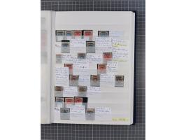 1920/23, postfrische, ungebrauchte und gestempelte Partie im Steckbuch, einige hundert Werte