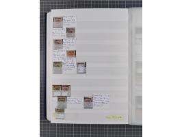 1920/23, postfrische, ungebrauchte und gestempelte Partie im Steckbuch, einige hundert Werte