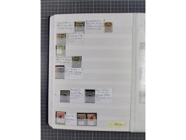 1920/23, postfrische, ungebrauchte und gestempelte Partie im Steckbuch, einige hundert Werte