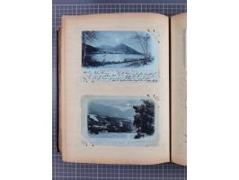 DEUTSCHLAND: 1898/1910, 370 Lithos, Topografie mit vielen besseren Ansichten, im alten Ansichtskartenalbum