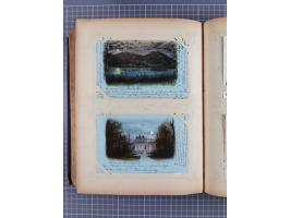 DEUTSCHLAND: 1898/1910, 370 Lithos, Topografie mit vielen besseren Ansichten, im alten Ansichtskartenalbum