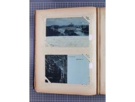 DEUTSCHLAND: 1898/1910, 370 Lithos, Topografie mit vielen besseren Ansichten, im alten Ansichtskartenalbum