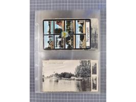 BRANDENBURG: 1900/35, 1 Album mit 276 Ansichtskarten, alles Topografie, meistens Kaiserreich, nur bessere Ansichten (Straßen,