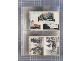 BRANDENBURG: 1900/35, 1 Album mit 276 Ansichtskarten, alles Topografie, meistens Kaiserreich, nur bessere Ansichten (Straßen,