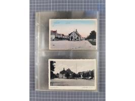 BRANDENBURG: 1900/35, 1 Album mit 276 Ansichtskarten, alles Topografie, meistens Kaiserreich, nur bessere Ansichten (Straßen,