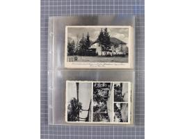 BRANDENBURG: 1900/35, 1 Album mit 276 Ansichtskarten, alles Topografie, meistens Kaiserreich, nur bessere Ansichten (Straßen,