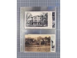 BRANDENBURG: 1900/35, 1 Album mit 276 Ansichtskarten, alles Topografie, meistens Kaiserreich, nur bessere Ansichten (Straßen,