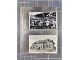 BRANDENBURG: 1900/35, 1 Album mit 276 Ansichtskarten, alles Topografie, meistens Kaiserreich, nur bessere Ansichten (Straßen,