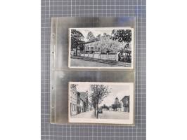 BRANDENBURG: 1900/35, 1 Album mit 276 Ansichtskarten, alles Topografie, meistens Kaiserreich, nur bessere Ansichten (Straßen,