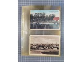 BRANDENBURG: 1900/35, 1 Album mit 276 Ansichtskarten, alles Topografie, meistens Kaiserreich, nur bessere Ansichten (Straßen,