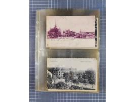 BRANDENBURG: 1900/35, 1 Album mit 276 Ansichtskarten, alles Topografie, meistens Kaiserreich, nur bessere Ansichten (Straßen,