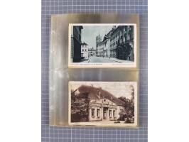 BRANDENBURG: 1900/35, 1 Album mit 276 Ansichtskarten, alles Topografie, meistens Kaiserreich, nur bessere Ansichten (Straßen,