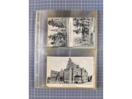 BRANDENBURG: 1900/35, 1 Album mit 276 Ansichtskarten, alles Topografie, meistens Kaiserreich, nur bessere Ansichten (Straßen,