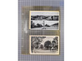 BRANDENBURG: 1900/35, 1 Album mit 276 Ansichtskarten, alles Topografie, meistens Kaiserreich, nur bessere Ansichten (Straßen,