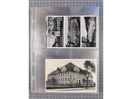 BRANDENBURG: 1900/35, 1 Album mit 276 Ansichtskarten, alles Topografie, meistens Kaiserreich, nur bessere Ansichten (Straßen,