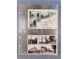 BRANDENBURG: 1900/35, 1 Album mit 276 Ansichtskarten, alles Topografie, meistens Kaiserreich, nur bessere Ansichten (Straßen,