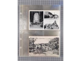 BRANDENBURG: 1900/35, 1 Album mit 276 Ansichtskarten, alles Topografie, meistens Kaiserreich, nur bessere Ansichten (Straßen,