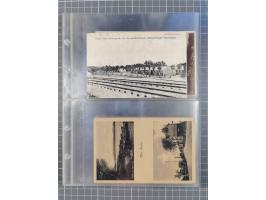 BRANDENBURG: 1900/35, 1 Album mit 276 Ansichtskarten, alles Topografie, meistens Kaiserreich, nur bessere Ansichten (Straßen,