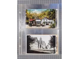 BRANDENBURG: 1900/35, 1 Album mit 276 Ansichtskarten, alles Topografie, meistens Kaiserreich, nur bessere Ansichten (Straßen,