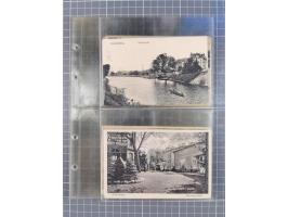 BRANDENBURG: 1900/35, 1 Album mit 276 Ansichtskarten, alles Topografie, meistens Kaiserreich, nur bessere Ansichten (Straßen,