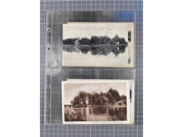BRANDENBURG: 1900/35, 1 Album mit 276 Ansichtskarten, alles Topografie, meistens Kaiserreich, nur bessere Ansichten (Straßen,
